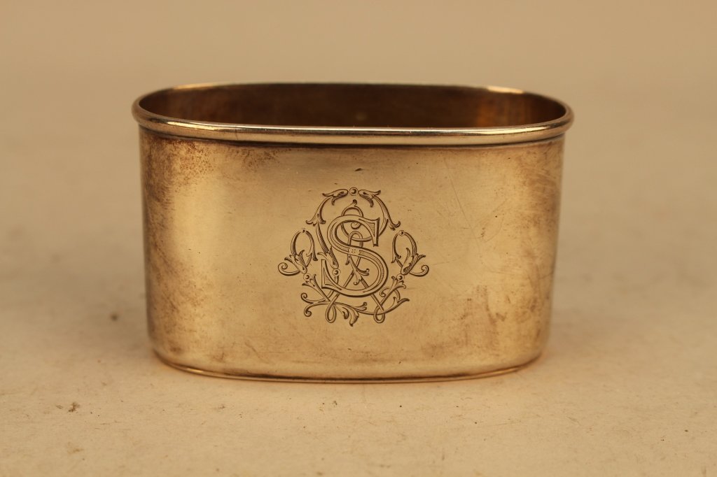 Antique Sterling Silver Toothpick Holder (1 of 2)