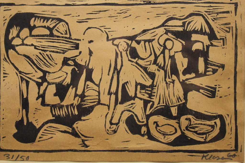 Paul Klose  (1912 - 1982) Woodcut (1 of 3)