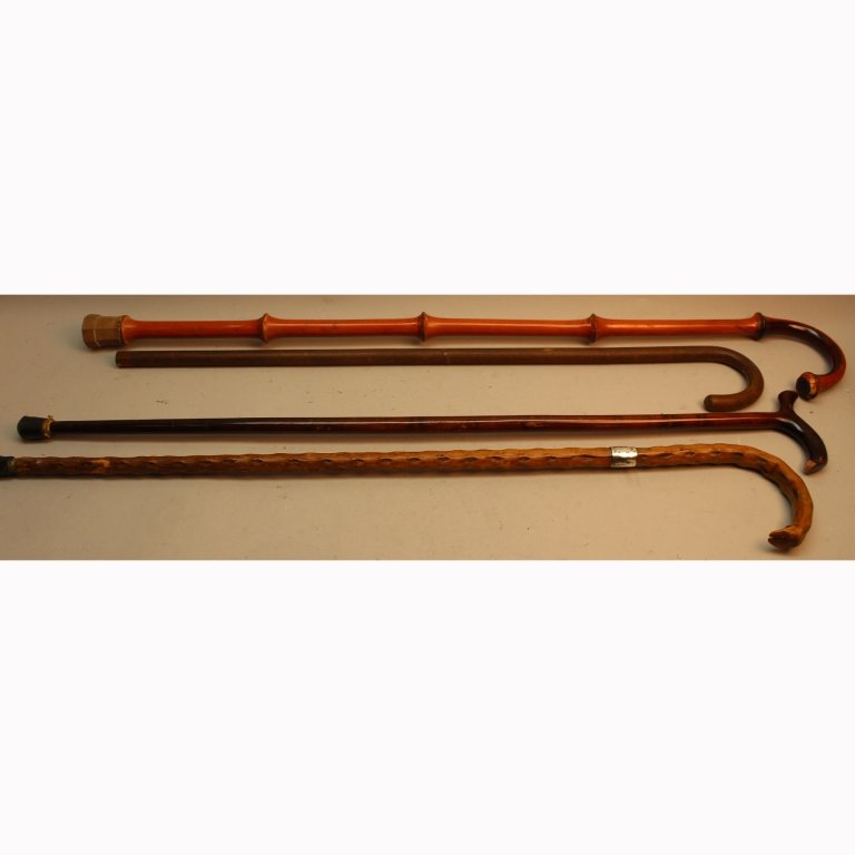 (4) Assorted Walking Canes (1 of 2)