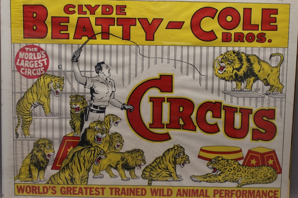 Clyde Beatty-Cole Bros Advertisement (1 of 3)