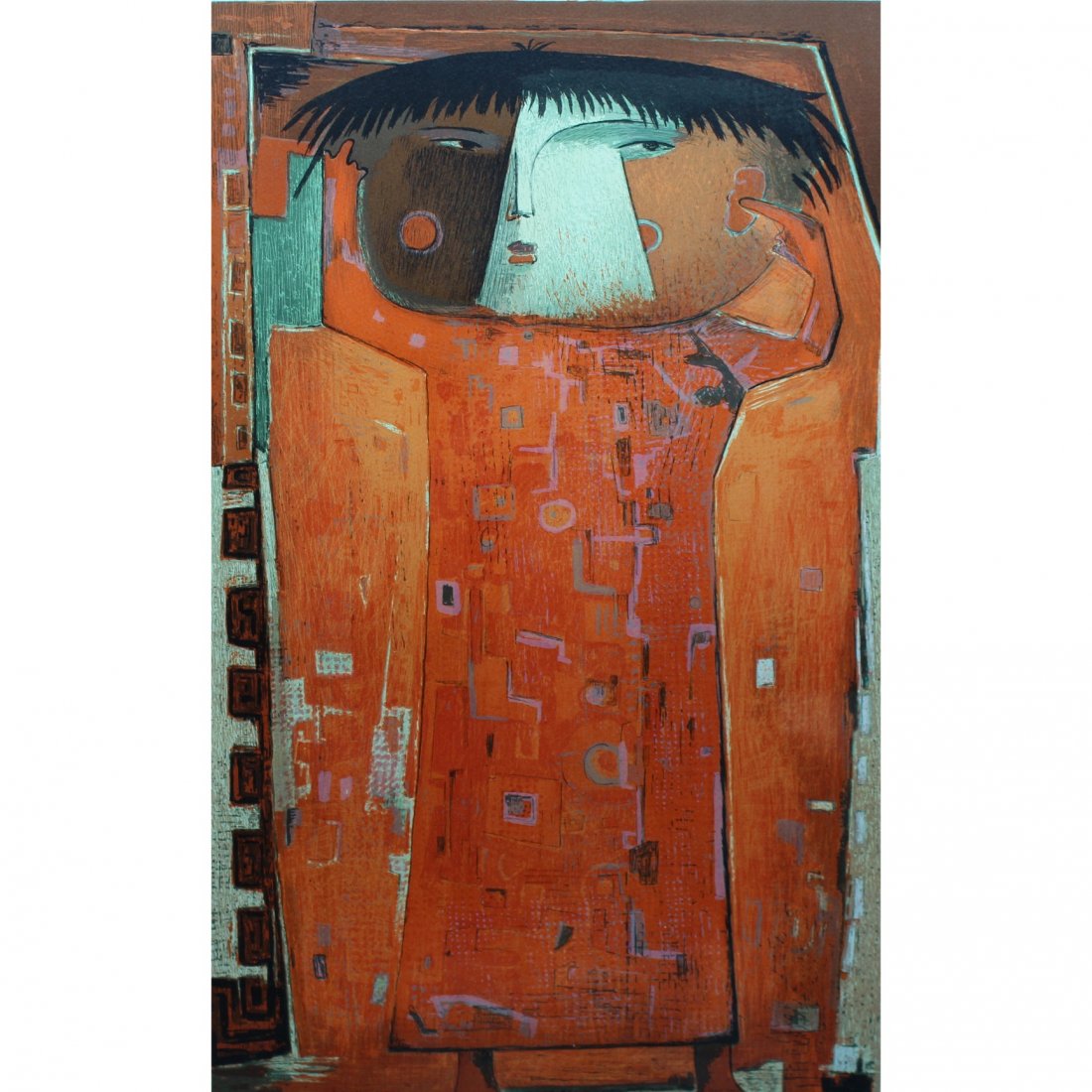 Angel Botello  (1913 - 1986) Artist Proof Lithograph (1 of 5)