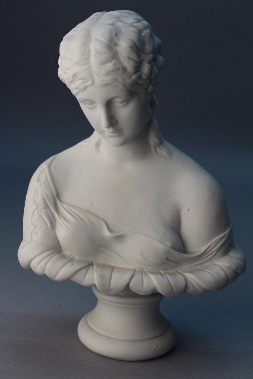 Parian Ware London Bust of 'Clytie' (1 of 4)