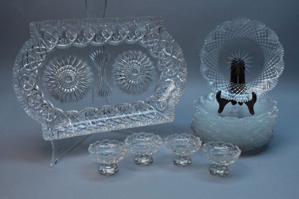 (15) Pieces of American Cut Glass (1 of 4)