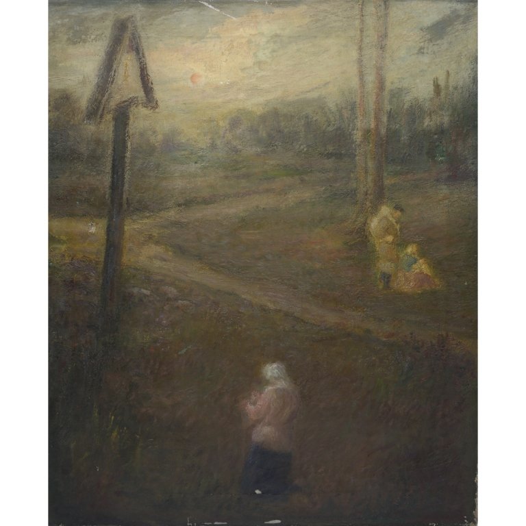 19th Century Landscape w/ Figures (1 of 4)