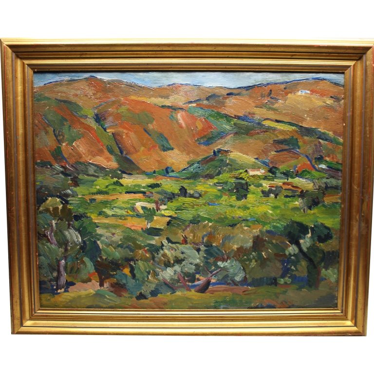 20th C. Impressionist New Mexico landscape (1 of 4)