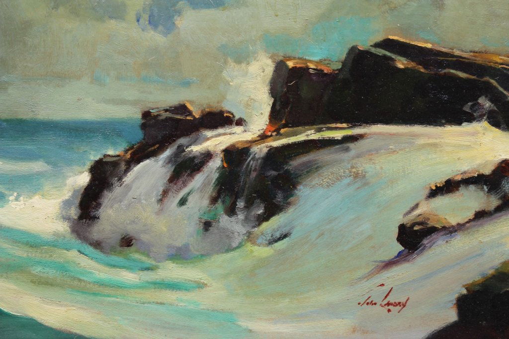 John Landry (Louisiana, 1912 - 1986) Seascape (1 of 5)