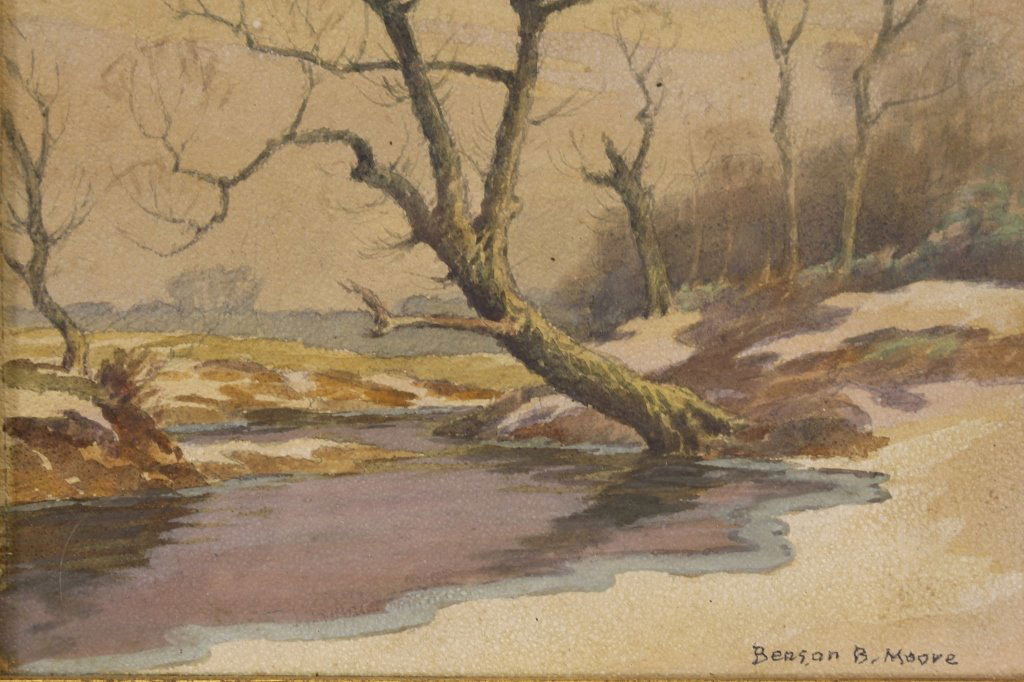 Benson Bond Moore  (1882 - 1974) "Sligo Creek" (1 of 4)