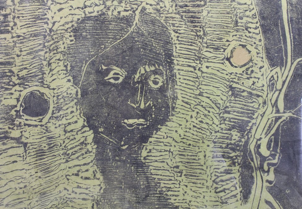 Syd Solomon  (1917 - 2004) Mixed Media (1 of 3)