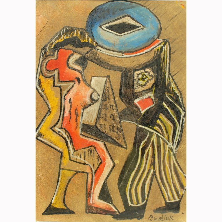 Attr. David Davidovich Burliuk  (1882 - 1967) (1 of 5)