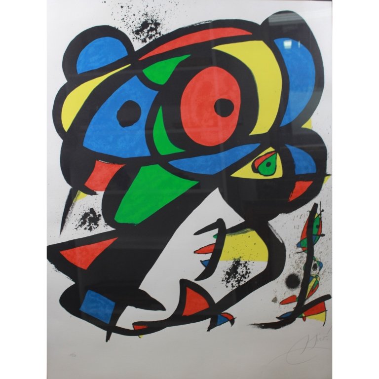 Joan Miro  (1893 - 1983) Lithograph, 11/50 (1 of 7)