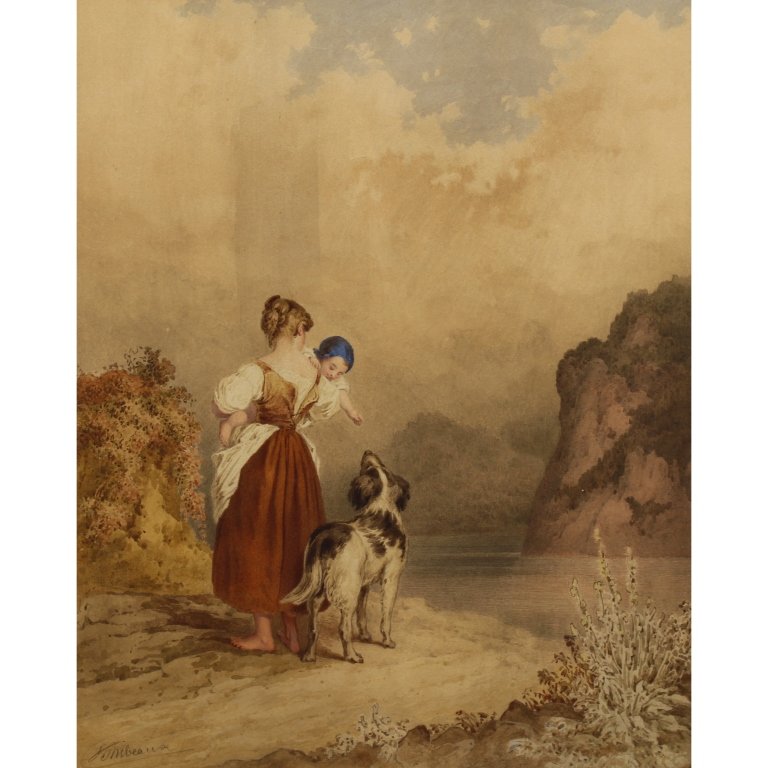 Ludwig Thibeaux  (Austrian, 1815 - 1871) (1 of 6)