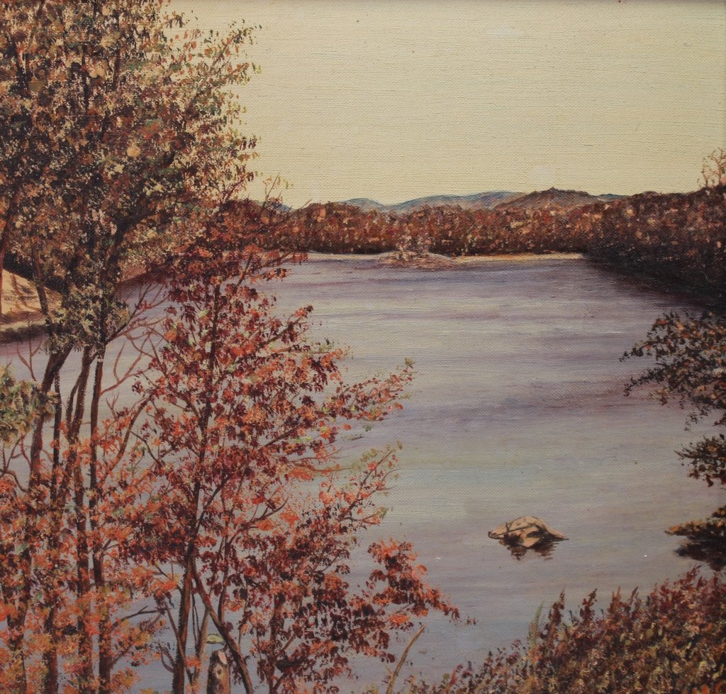 "A Fall Day in Northern Ontario" Signed Oil/Board (1 of 4)