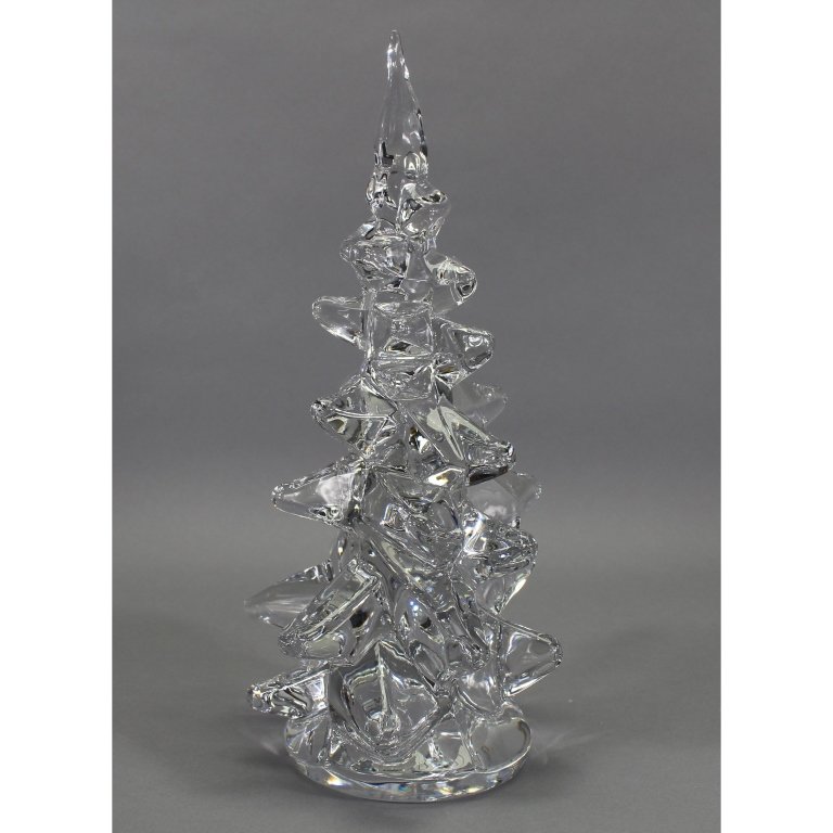 Signed Daum Crystal Christmas Tree (1 of 6)