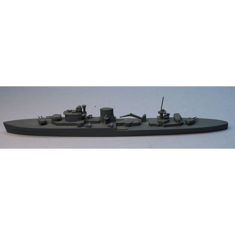 H.A. Framburg & Co. Leander Class (Brit-CL): H.A. Framburg & Co. Leander Class (Brit-CL). Marked on base. The Leander class was a class of eight light cruisers built for the Royal Navy in the early 1930s that saw service in World War II. They we