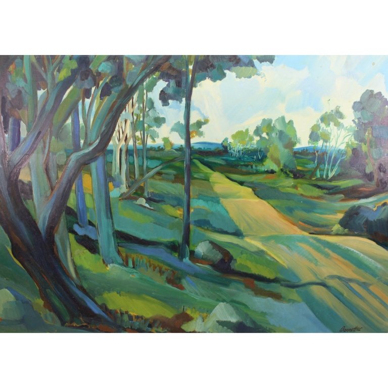 Bennett '62 Signed Landscape (1 of 3)