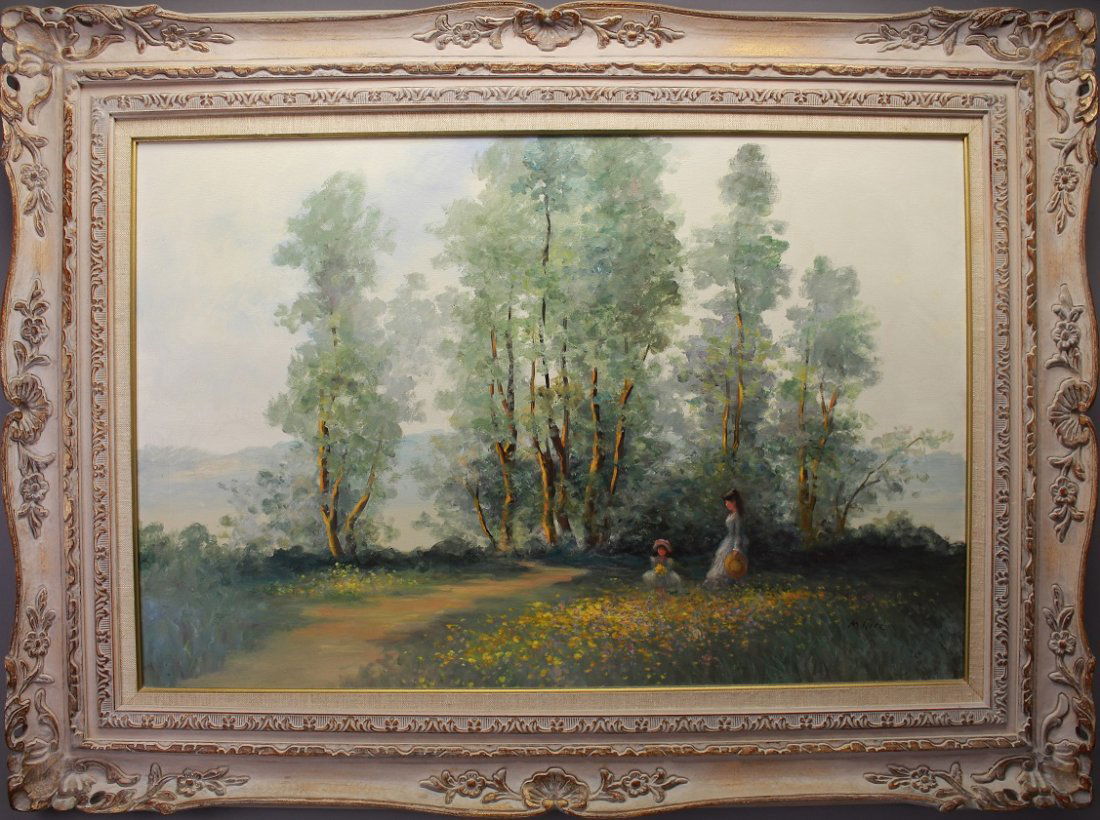 Margaret Rice  (born 1901) Impressionist Landscape (1 of 6)