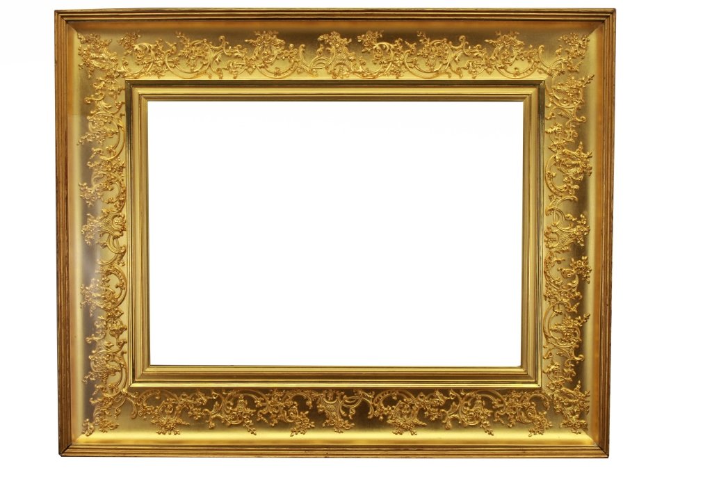 Antique Continental Gold Leaf Frame (1 of 3)