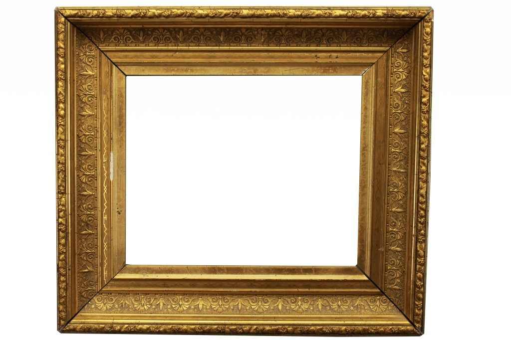 Antique Carved Gilt Continental Frame (1 of 2)