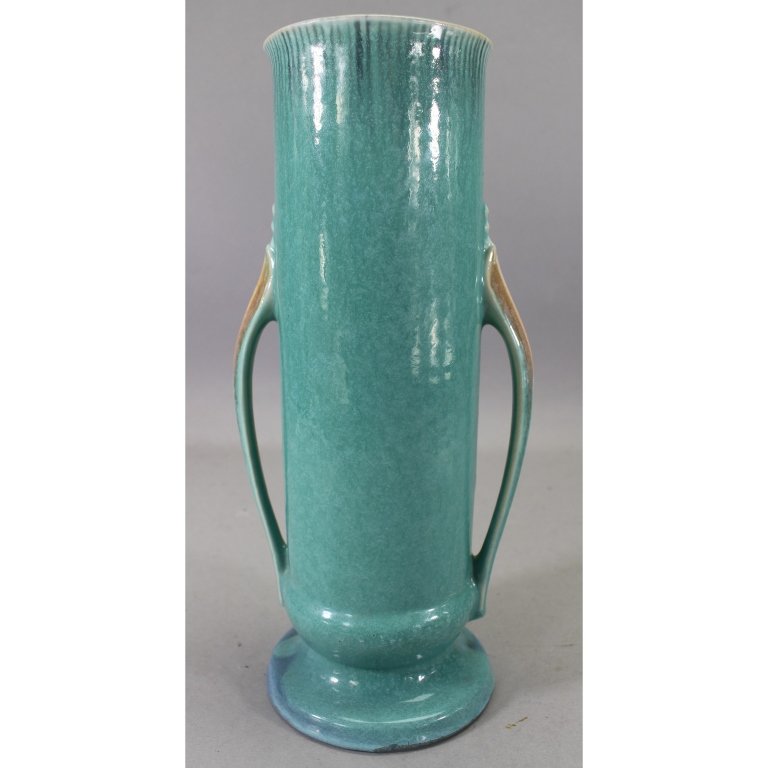 Vintage Double Handled Orion Pottery Vase (1 of 5)
