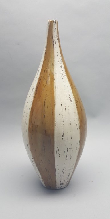 Two-Toned Glazed Pottery Vase (1 of 5)