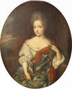 Signed Italian School 17th C. Portrait, Diana