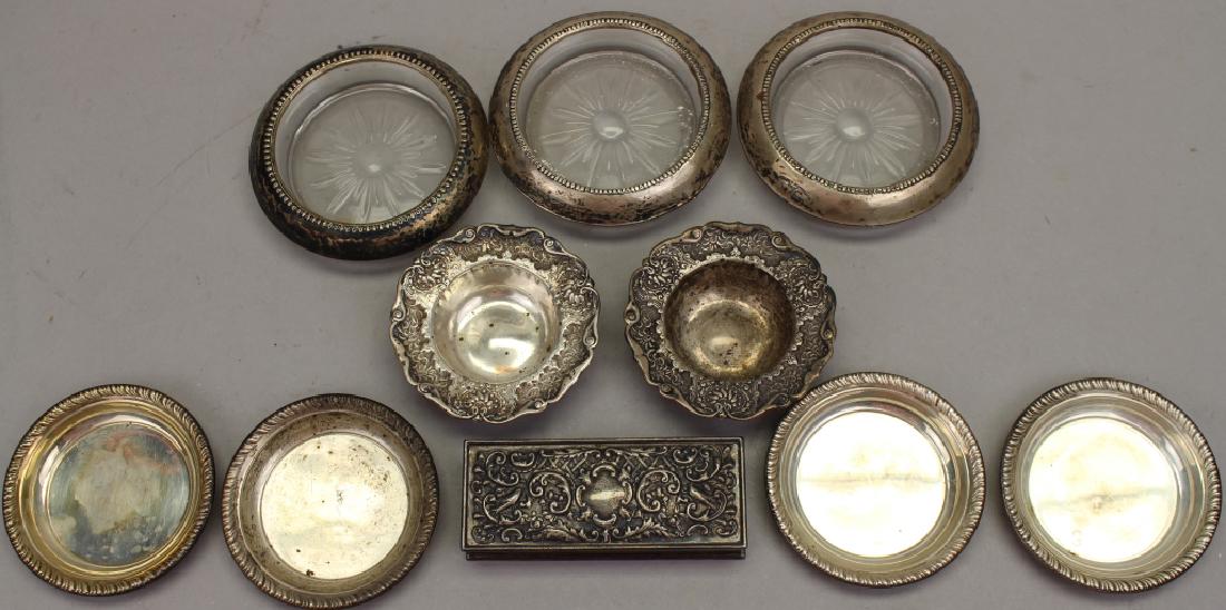 (10) Pieces Assorted Sterling Silver/Glass (1 of 6)