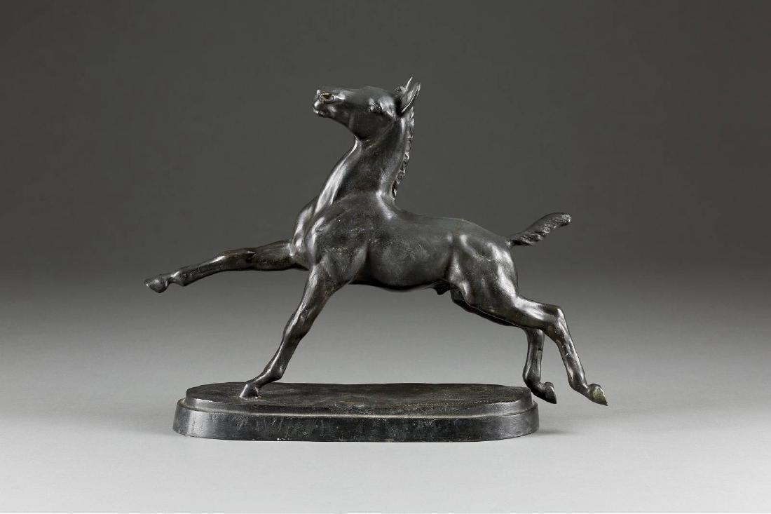 SPRINGENDES FOHLEN (POSTHUMER GUSS) (1 of 1)