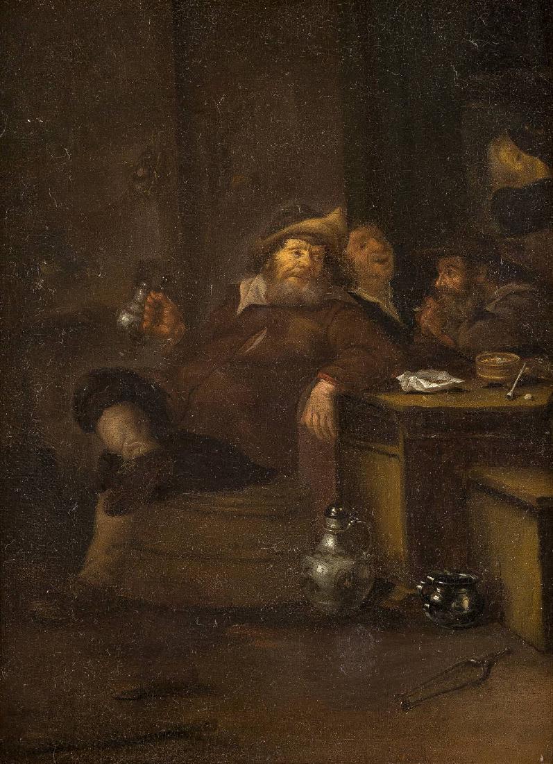 ZECHENDE BAUERN IM WIRTSHAUS (1 of 3)