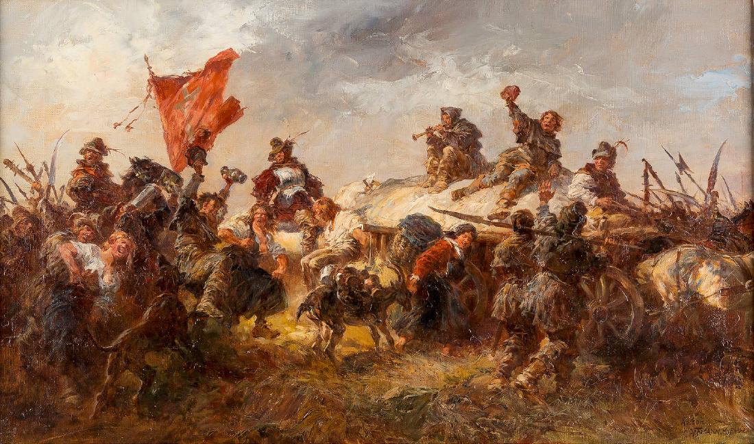 BAUERNZUG IN DIE SCHLACHT (1 of 2)