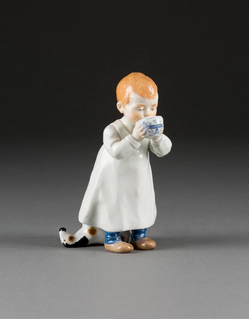 KONRAD HENTSCHEL 1872 Cölln - 1907 Meißen KIND, AUS (1 of 1)