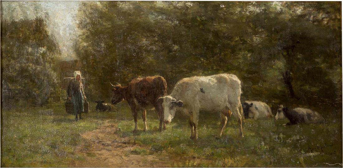 FRANS PIERTER TER MEULEN 1843 Bodegraven - 1927 Den (1 of 2)