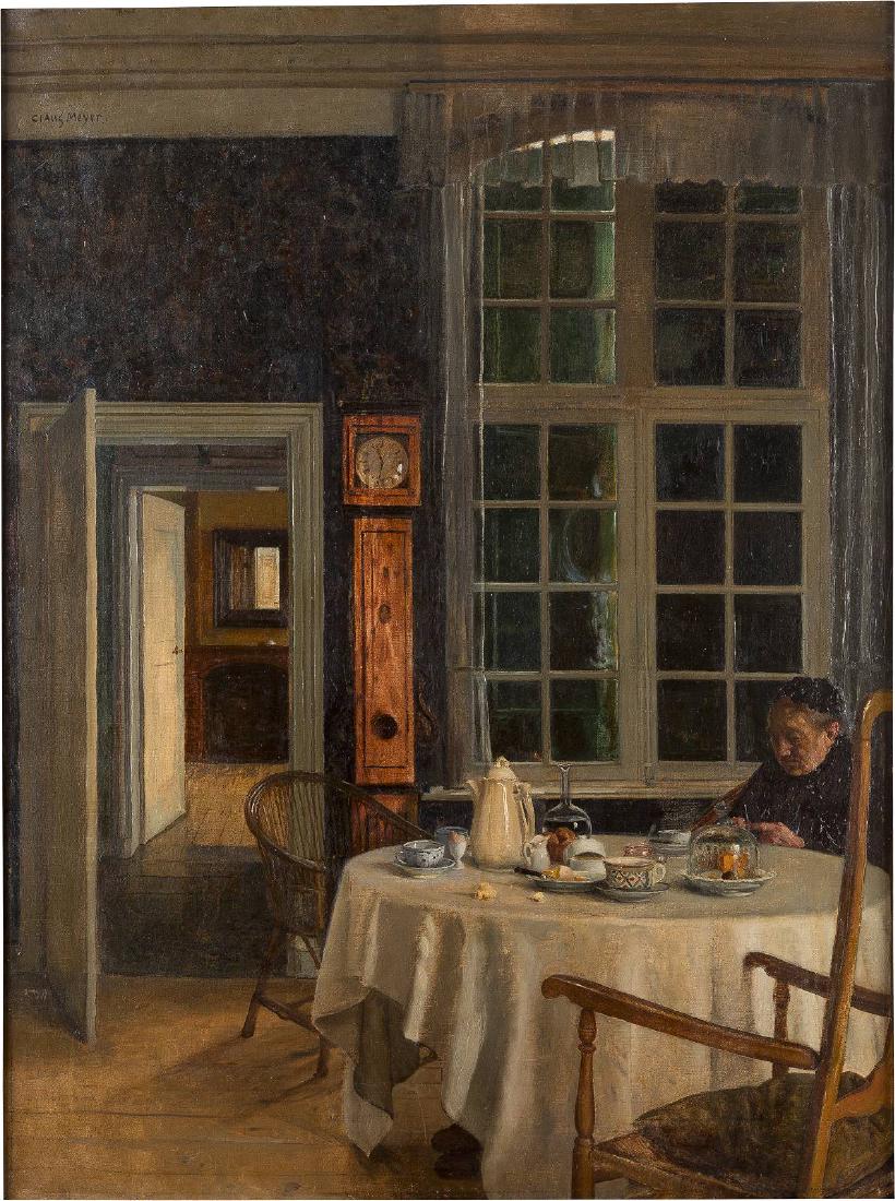 CLAUS MEYER 1856 Linden - 1919 Düsseldorf Am (1 of 2)