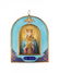 ST. OLGA WITH A GUILLOCHÉ ENAMEL FRAME 2nd half 20th
