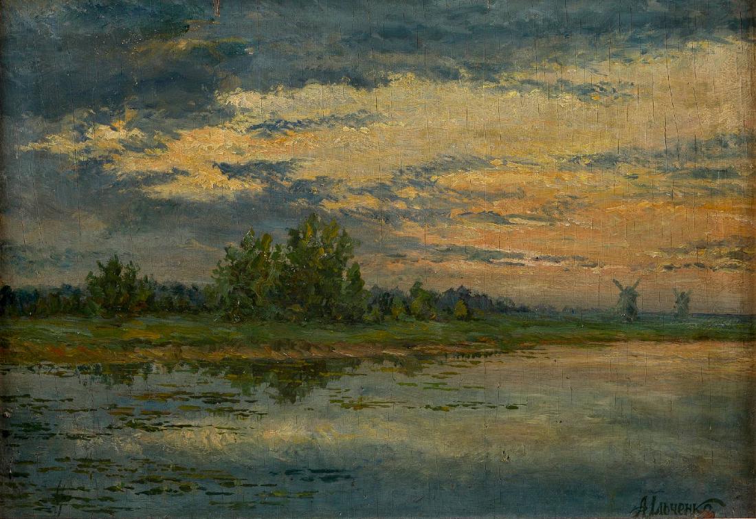 A. ILCHENKO (?) Russian painter, active 1st half of the (1 of 1)