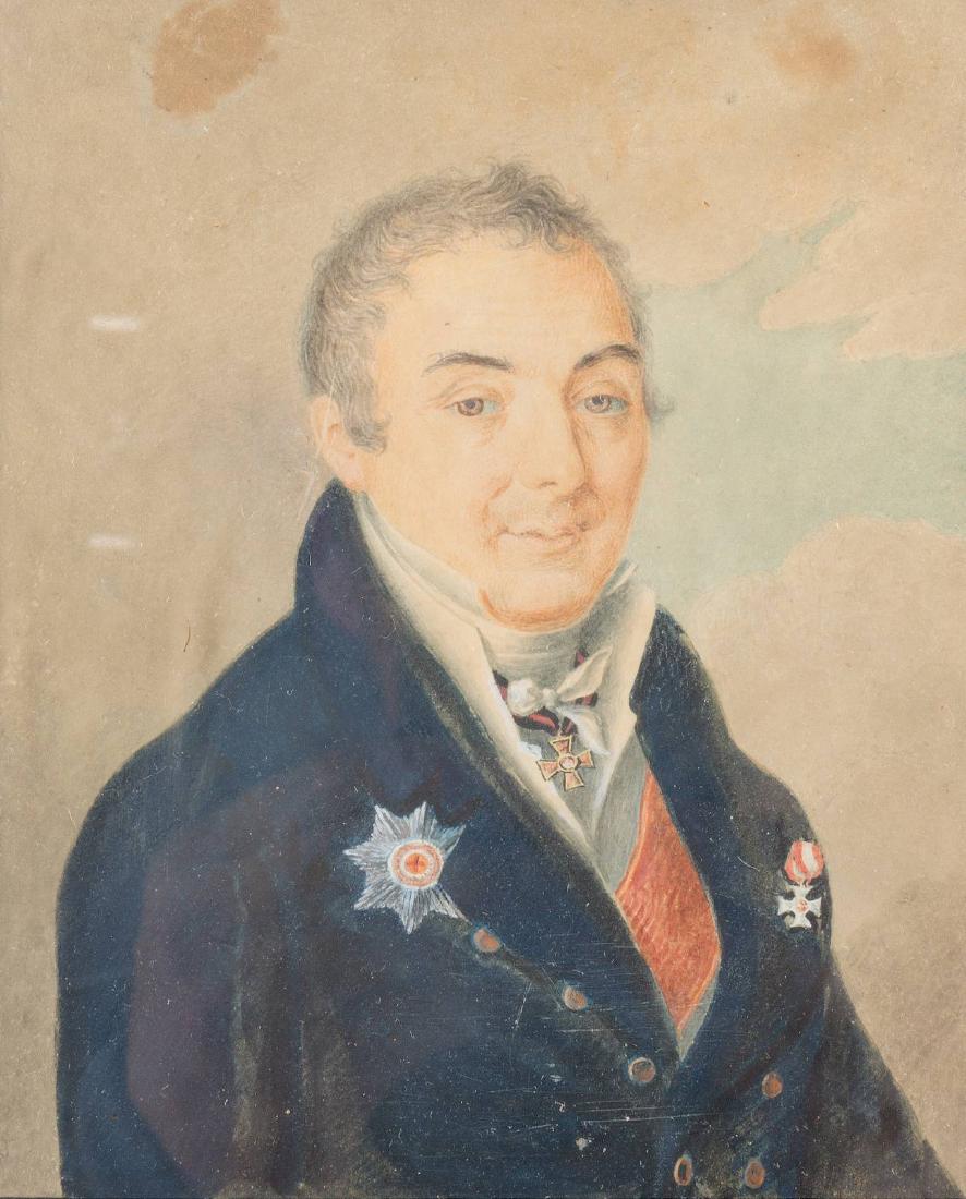 UNKNOWN WATERCOLORIST active ca. 1830 in Russia (1 of 2)