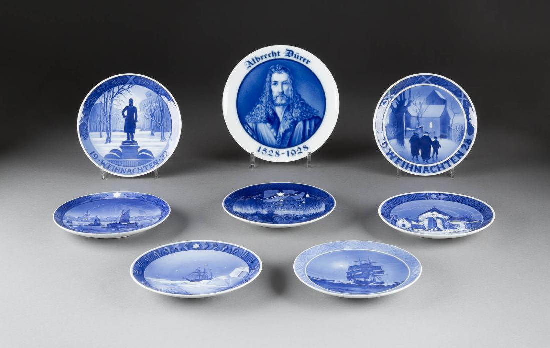 SIEBEN WEIHNACHTSTELLER Dänemark, Royal Copenhagen, 1. (1 of 1)