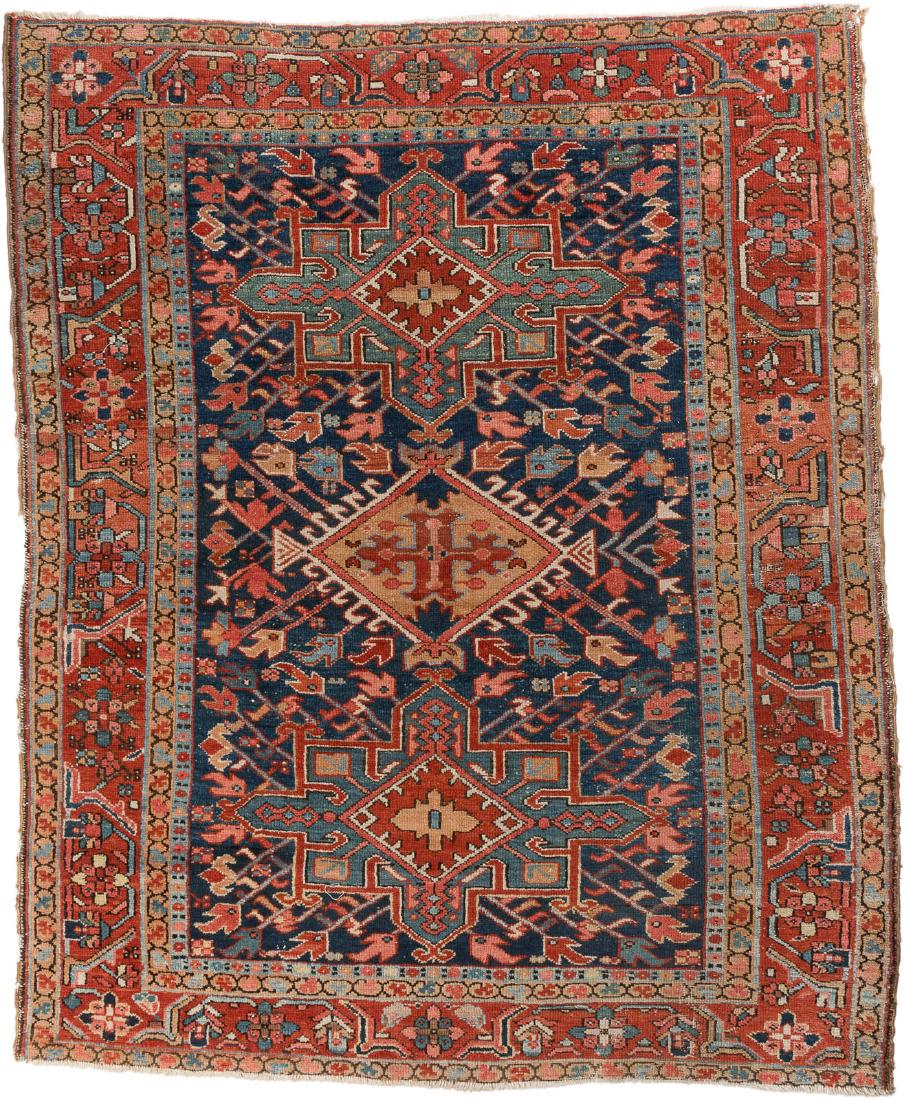 KARADJA Persien, um 1940 184 x 149 cm. Gebrauchsspuren. (1 of 1)