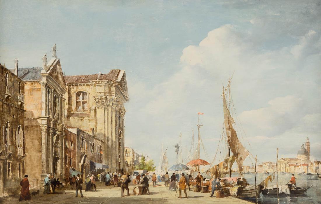 PETER GÖTZ PALLMANN Berlin 1908 - 1966 View of Venice (1 of 2)