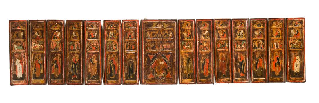 KLEINE FALTIKONOSTASE IN MINIATURMALEREI (1 of 1)