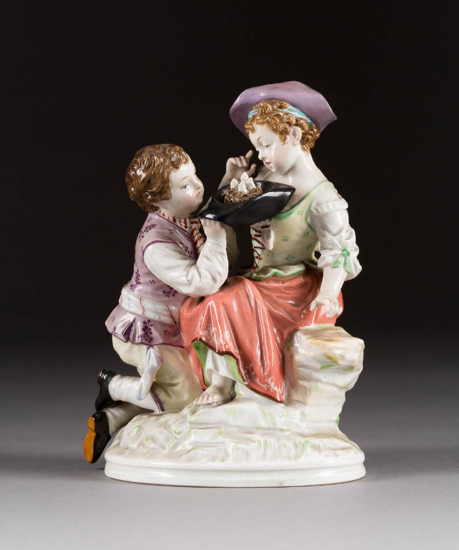 KINDERGRUPPE Deutsch, KPM Berlin, 1920 Porzellan, (1 of 1)