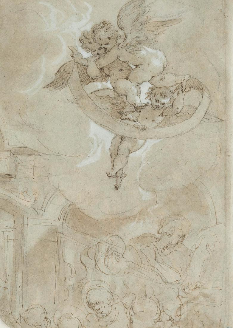 ITALIAN SCHOOL Master, active in 17th century STUDY OF (1 of 1)