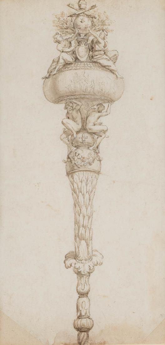 ITALIAN SHCOOL Master active in 17th century STUDY FOR (1 of 1)