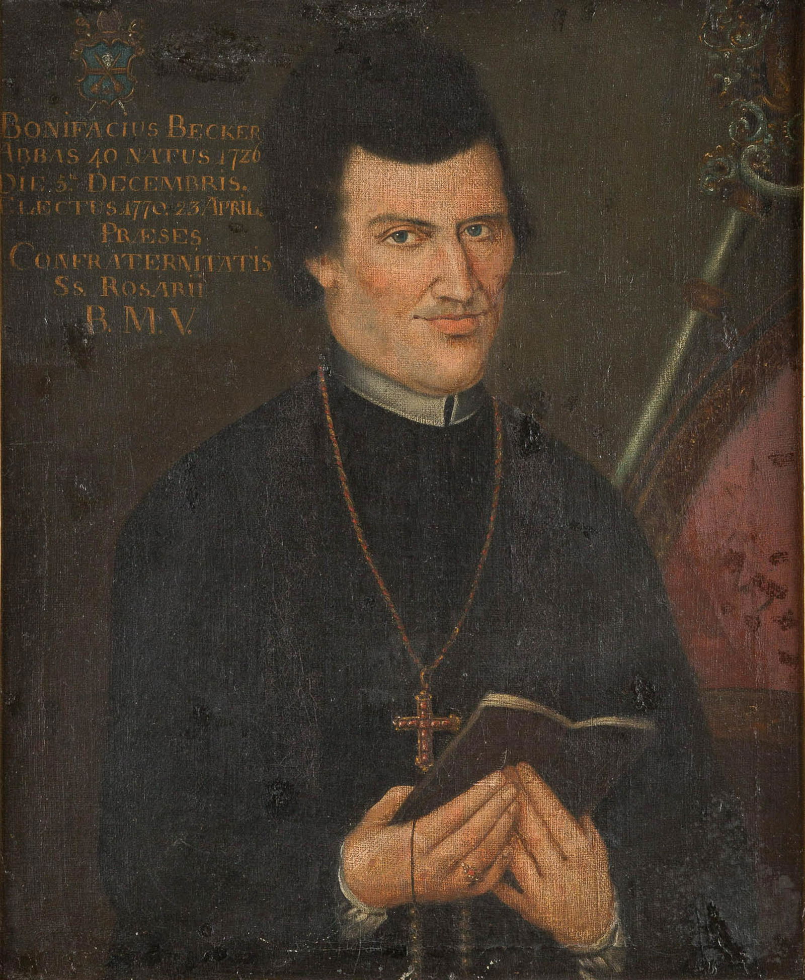 GERMAN PAINTER Active in 18th century PORTRAIT OF (1 of 2)