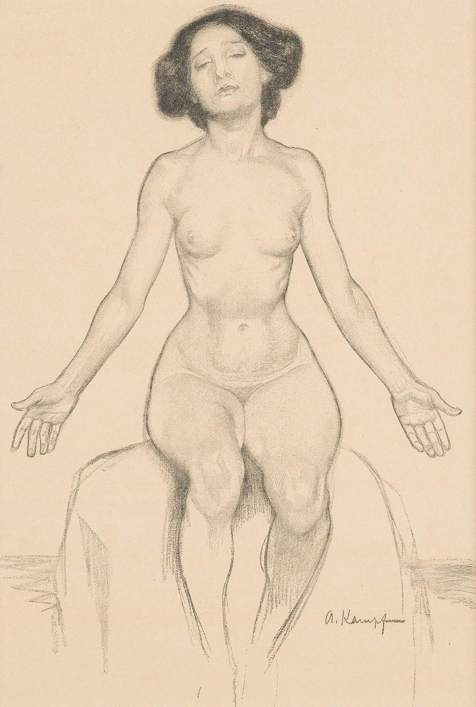 ARTHUR KAMPF 1864 Aachen - 1950 Castrop-Rauxel FIVE (1 of 5)