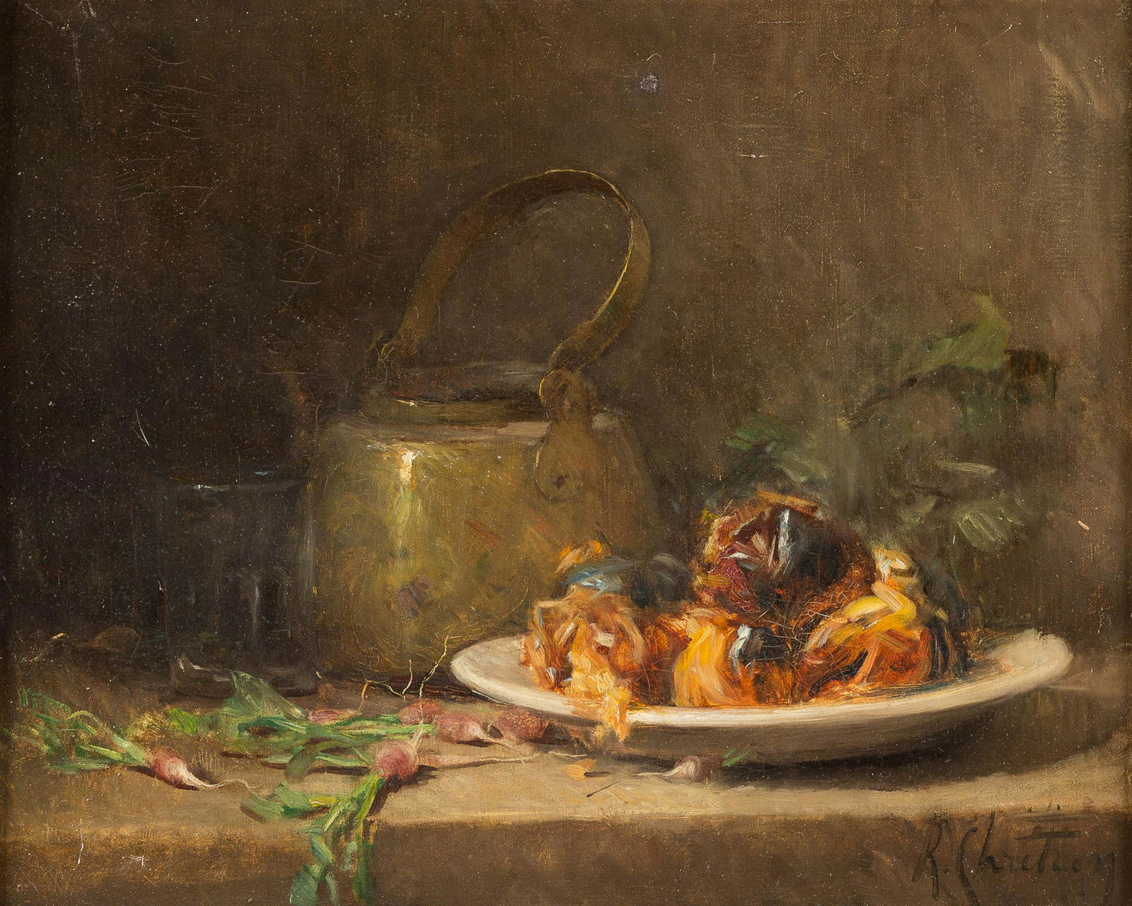 RENÉ-LOUIS CHRÉTIEN 1867 Choisy-le-Roi - (1 of 2)