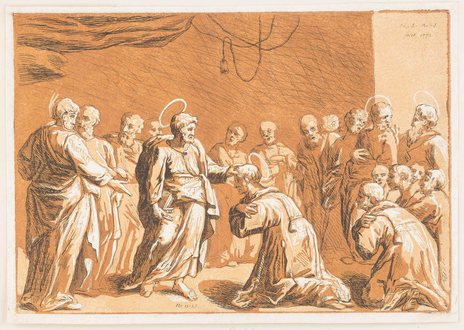 THREE ETCHINGS Jacques Callot, Jusepe de Ribera, Johann: THREE ETCHINGS Jacques Callot, Jusepe de Ribera, Johann Gottlieb Prestel, 17th and 18th century Etching, partly with aquatint, on different papers. 12,5 x 23 cm, 32 x 23,5 cm, 28,5 x 40,5 cm. Part. da