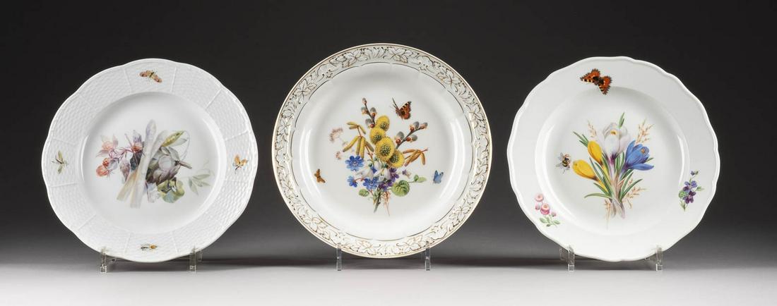 DREI TELLER 'MEISSEN' Deutsch, Meissen, 20. Jh. und (1 of 1)