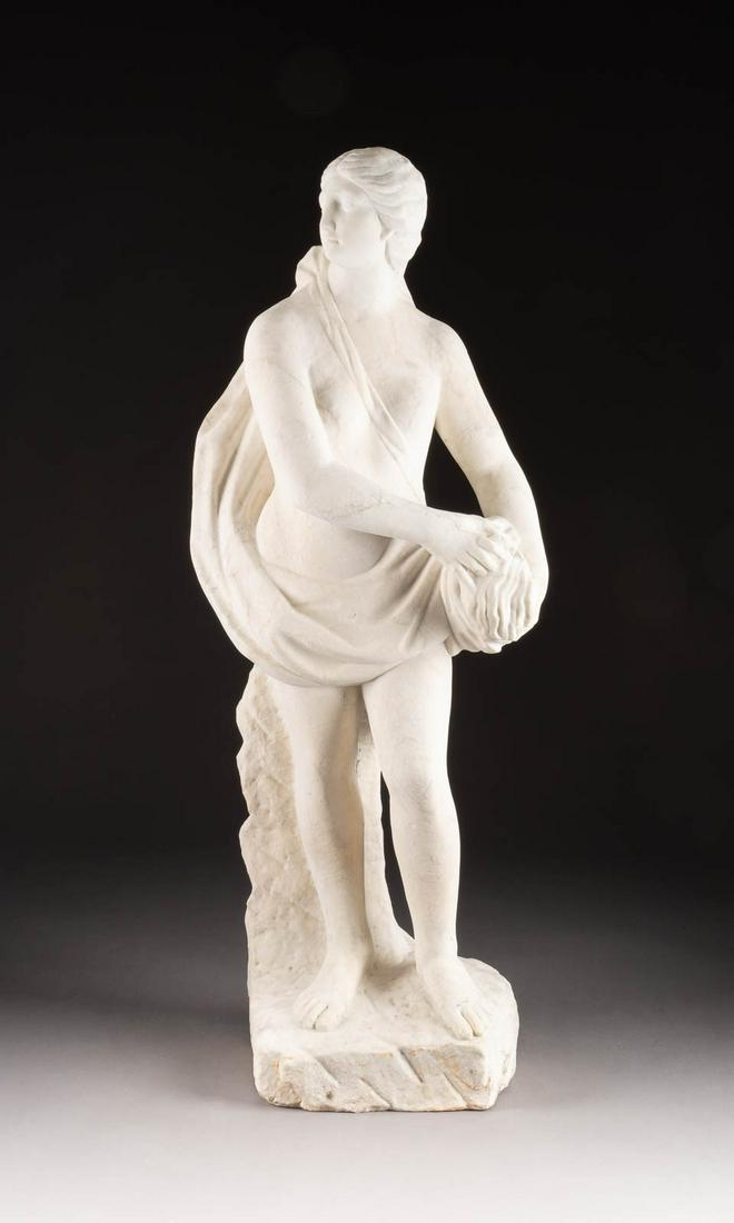 MONUMENTALE GARTENFIGUR Süddeutsch, um 1720/ 1740 (1 of 1)