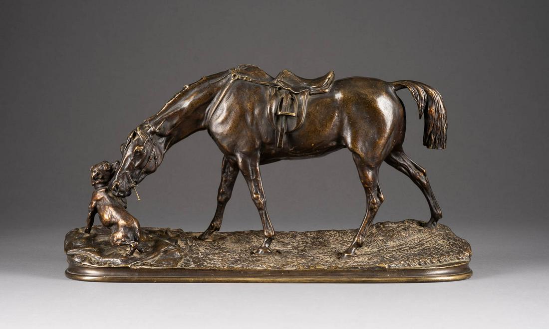 PIERRE JULES MÈNE 1810 Paris - 1879 ebenda Pferd (1 of 1)