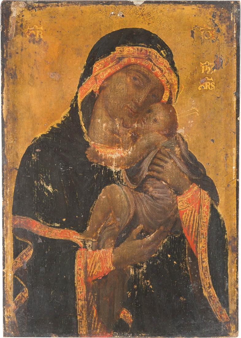 VENETIAN CRETE SCHOOL Master, active in the early 17th (1 of 2)